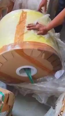 Water Affected Stock of Polyester Film or Bopp Film